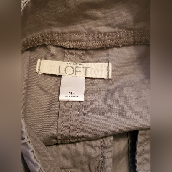 Anne Taylor Loft Gray Utility Jacket MP - Picture 8 of 9